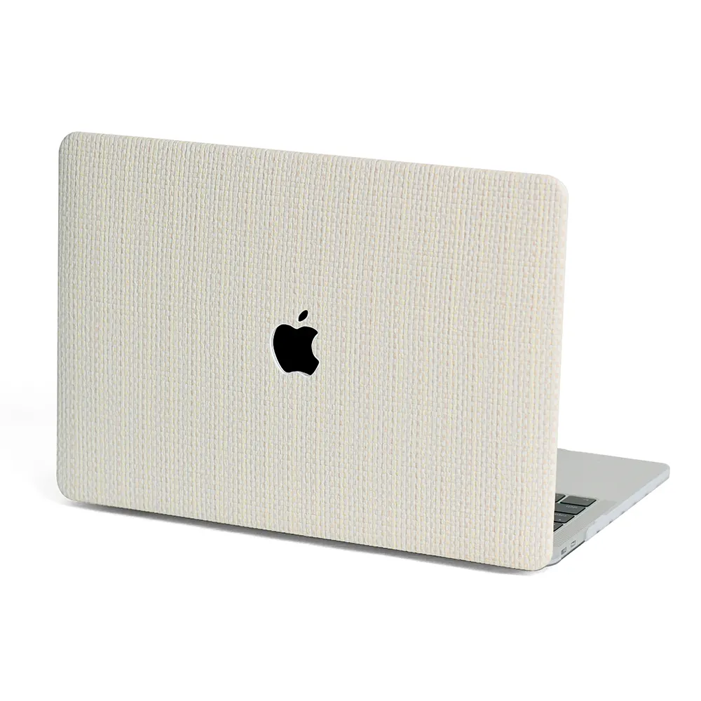 เคสทอสีขาวสำหรับ MacBook Air 13 ''M2 2022 A2681 M1 A2337หนังสำหรับ MacBook Pro 13 M1 M2 A2338แล็ปท็อปเคส