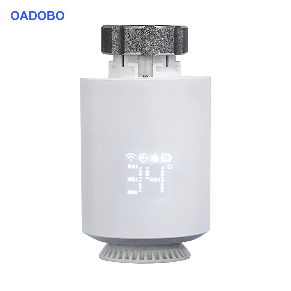 OADOBO Tuya trv zigbee termostato digitale wifi programmabile smart termostato alexa