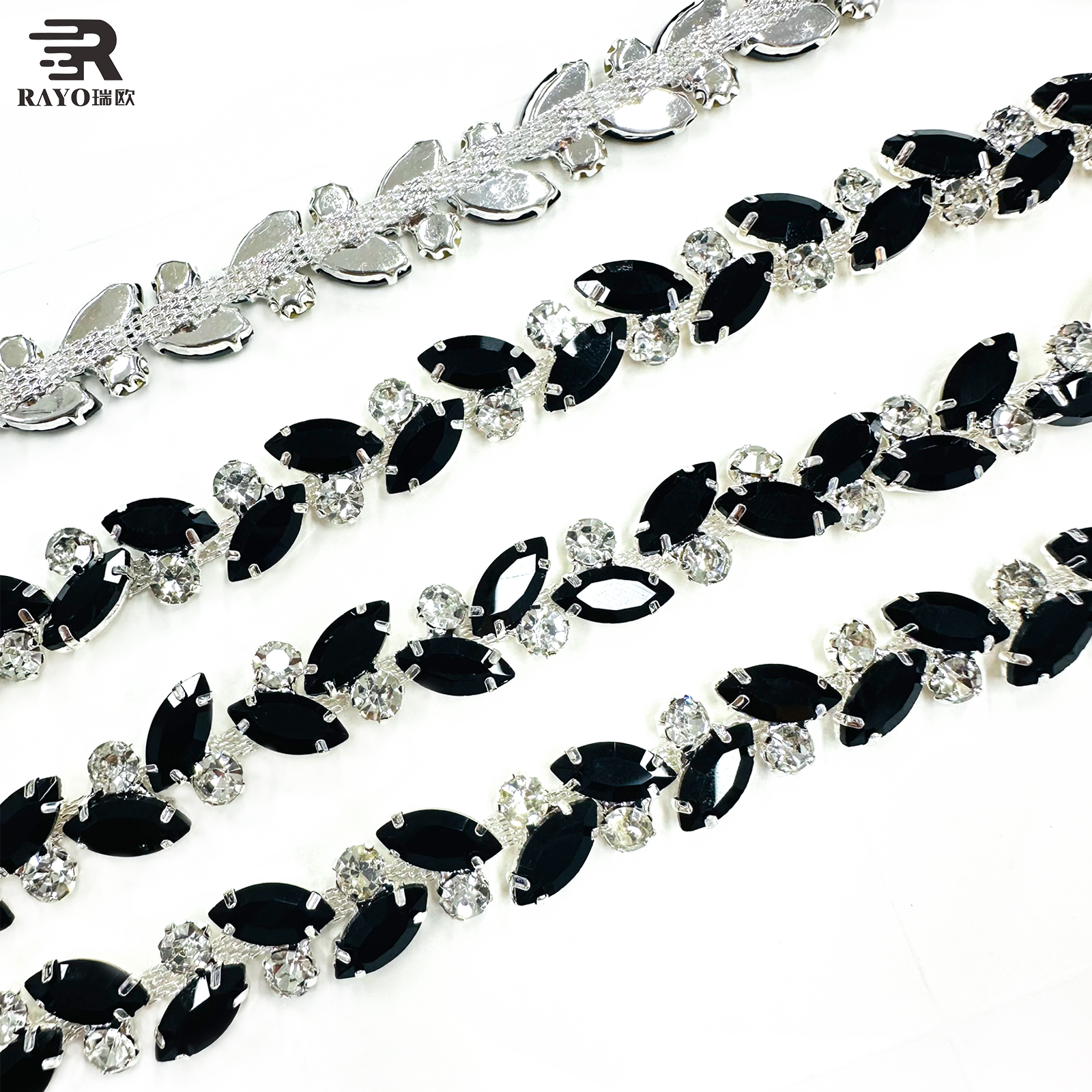 Base argentée avec Jet noir 223