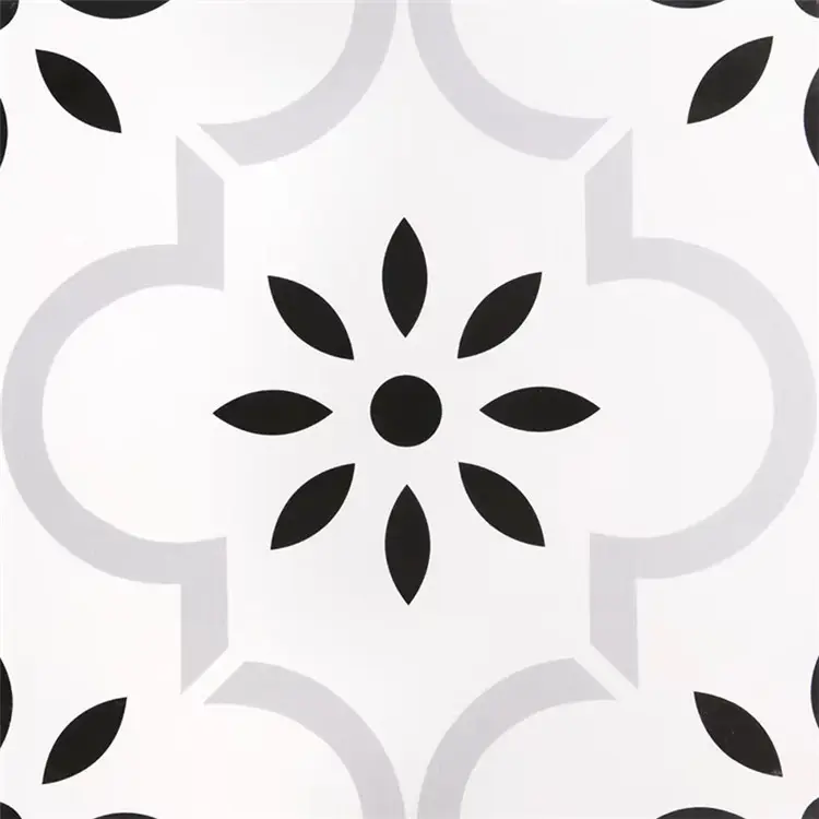 Azulejos de pared de flores 3D patrón de baño floral azulejo de piso de la vida diseño de cocina por precio con flores en ellos azul y blanco ba