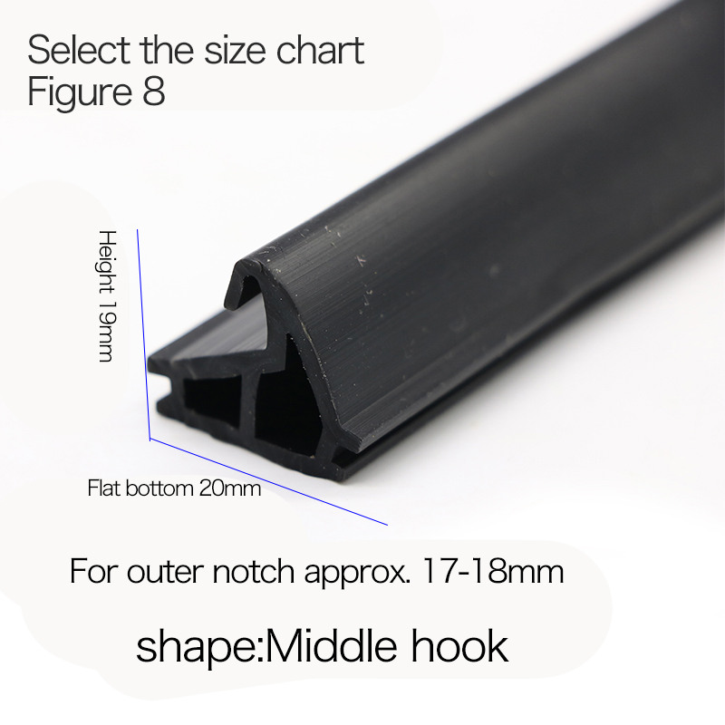 Silicone Rubber EPDM Door Rubber Sealing Strip Extruded Sponge Seal Strip Glazing Custom Rubber Gasket Seal for Aluminum Window