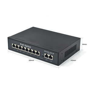 2G <strong>Switch</strong> Capacity 12V-24V <strong>Input</strong> 48V PoE <strong>Output</strong> 8-Port 10/100Mbps PoE IEEE802.3 Af/at Support for 48V PoE <strong>Output</strong> Solar Panels - Product Image 4