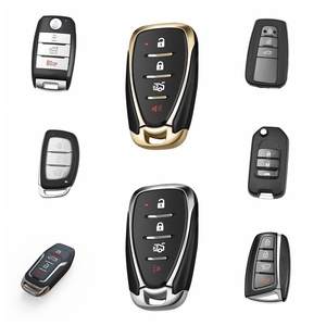 Fester Code Lerncode 370MHz 433,92 MHz Auto-Fernbedienung mit zusammen klappbarem Auto-Flip-Key - Product Image 5