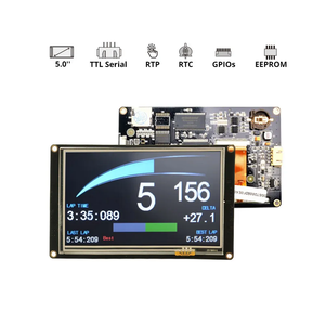 Nextion Enhanced NX8048K050 5,0 "HMI Intelligent Smart USART UART Serieller Touchscreen TFT LCD-Modul Anzeige feld für Arduino