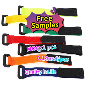 Fastener Hook and Loop Ties Tape <strong>Velcroes</strong> Elastic Strap With Buckle for Battery Strapping Power Adjustable and Reusable <strong>Velcroes</strong>