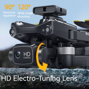 โดรนอัจฉริยะพับได้ F17พร้อมกล้องคู่4K GPS ใช้ในบ้าน & ระยะไกล1200เมตรติดตามฉันและควบคุมด้วยท่าทาง RTF สำหรับวิดีโอและภาพถ่าย - Product Image 3