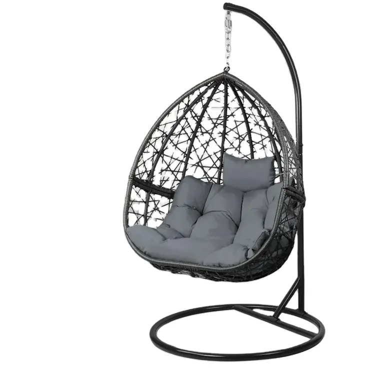 رخيصة سعر المصنع في الهواء الطلق فناء البيض أرجوحة كرسي في الهواء الطلق للفنادق والمنزل باستخدام