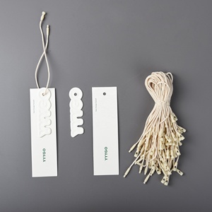 Wholesale Thick High Quality Eco Friendly Paper Clothing Labels Swing <strong>Tags</strong>, Can Custom Logo Shape and Color <strong>hang</strong> <strong>Tags</strong> - Product Image 1