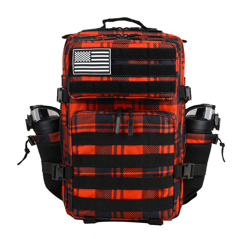 Black and red grids-in stock color