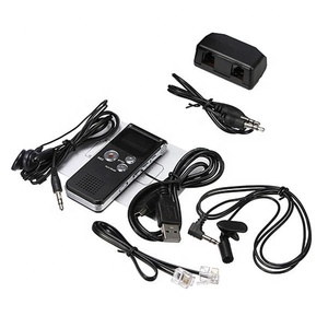 Interfaz USB profesional Grabadora de voz LCD activada por voz con dispositivo portátil Grabadora de audio MP3 WAV - Product Image 1