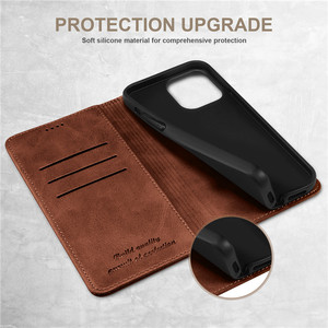 翻盖卡座皮革手机壳，适用于iPhone 14 Pro Max手机外壳，适用于iPhone 13 Pro Max X XS Max 12 - Product Image 5