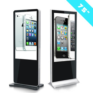 Monitor LCD SCREEN 98'' Professionnel &amp; <strong>LED</strong> Back Light Digital Signage FLOOR STANDING KIOSK Advertising Display - Product Image 2