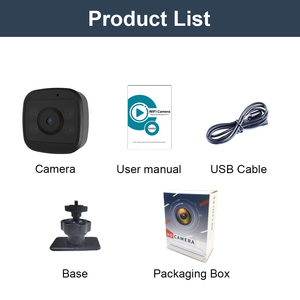 Pequeña Cámara IP WIFI HD con tarjeta de memoria de 32GB, cámara de monitoreo remoto de teléfono cámara de seguridad para el hogar USB de visión nocturna - Product Image 6