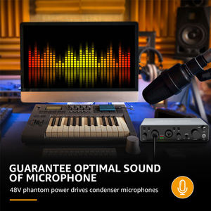 Usb Audio Interface Midi Recording Digital Professional Package Pc Live Interface De Audio Studio Set Sound Card - Product Image 6