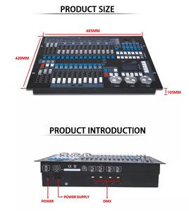 DMX512 DJ mikseri King Kong 1024 sahne aydınlatma konsolu 3 yıl garanti aydınlatma ve devre tasarımı ile çin'de yapılan - Product Image 2