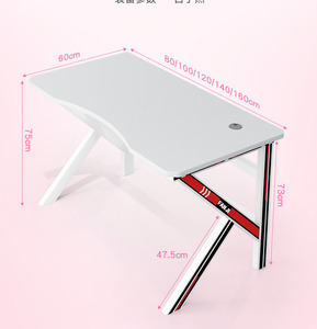 STG Europa Simple Rosa Metal Laptop Computadora Mesa Escritorio para el hogar Oficina Mesa de juegos Embalado con cuidado a través del correo - Product Image 2