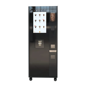 Neueste kommerzielle automatische Bohnen becher Kaffee automat Fünf Eimer Drop Cups QR-Code Token SDK-Funktion für Partys - Product Image 5