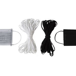 Factory Free Sample PP+Spandex Ear <strong>Loop</strong> <strong>Elastic</strong> Band <strong>Elastic</strong> Earloop <strong>Elastic</strong> Cord for Face Mask - Product Image 6