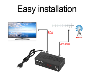 Dvb-T2 Mpeg 4 Hd dekoder dijital Tv dönüştürücü Set-top Box youtube Tv alıcısı kutusu Tuner Dvbt2 Mini Set Top Box - Product Image 4