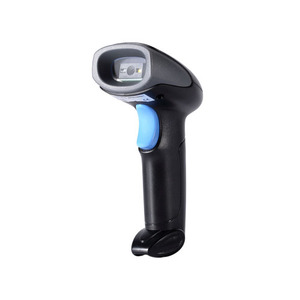 Nueva llegada 1D 2D Código QR para escáner Bluetooth Lector de código de barras USB Escáner de mano inalámbrico en azul con disponibilidad de stock - Product Image 1