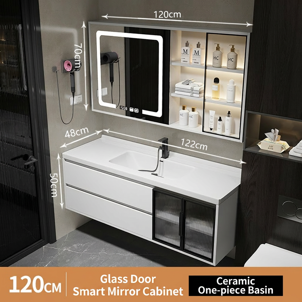 120cm white