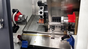 Metal <strong>Cnc</strong> <strong>Lathe</strong> Slant Bed Turning and Milling <strong>Machine</strong> <strong>Cnc</strong> Double Spindle Efficiency <strong>Processing</strong> TCK52DYS - Product Image 3