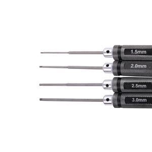 Mayatech 1.5/ 2.0/ 2.5/ 3.0mm <strong>White</strong> Steel Hex Screwdriver Tool Kit for <strong>RC</strong> Helicopter Airplane Car Drone Aircraft Model Rep