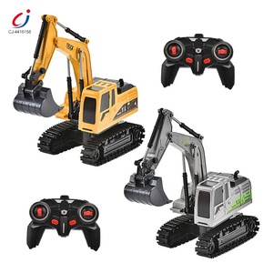 Chengji ekskavatör remonte kontrol elektrikli araç modeli alaşım rc 2.4ghz 6 kanal ses ve işık uzaktan kumanda kazıcı oyuncak - Product Image 1