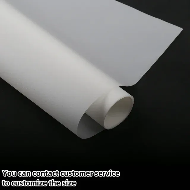 60x100cm-blanc, plusieurs mètres sont expédiés sous forme de 1 rouleau complet