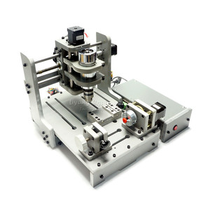 Venta caliente DIY CNC enrutador Mini cnc de 4 ejes máquina de grabado máquina de Mach3 ER11 recoge - Product Image 1