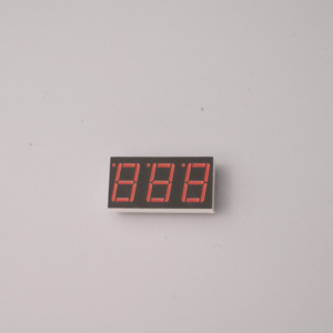 0.56インチ7セグメントLEDディスプレイ数字7セグメント3桁 - Product Image 1