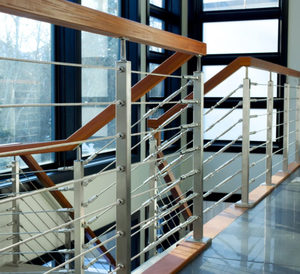 กลางแจ้งสายราวระบบSafety Gateและการออกแบบแนวนอนสำหรับรั้วเหล็กจากFoshanโรงงาน - Product Image 6