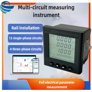 Intelligentes Multifunktion messgerät 3-Phasen-4-Draht-Leistungsmesser AC-Energie monitor Kwh-Stromzähler für den Stromzähler der Gebäude automation - Product Image 3
