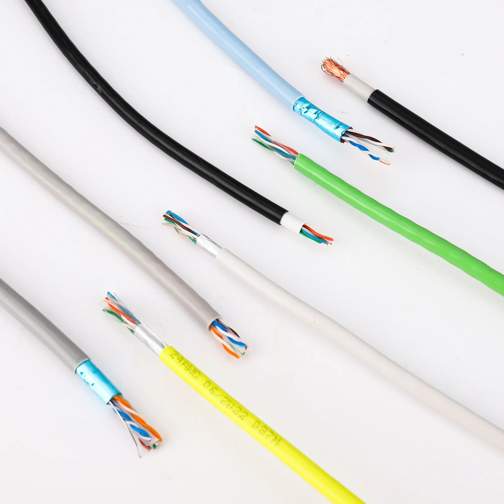 Supplier 23awg Full Copper Roll Price Indoor FTP SFTP UTP Lan Ethernet Network 305m Cat 6 Cat6 Cable