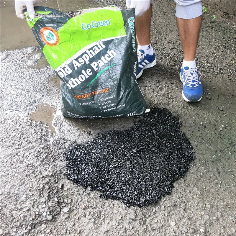 Mistura Fria Asfalto Betume Frio Betume Modificado Patch Frio Pothole Repair Asfalto em Sacos