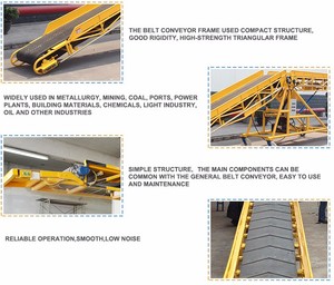 Hersteller kundenspezifisch hocheffizientes Container-Lkw-Ladung-Entladung-Förderbandsystem Trolley-Förderbandsystem Guangzhou OEM 2515 - Product Image 4