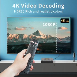 Kho Chất lượng cao Android 13 IP TV Box kép 5 gam Amlogic S905 Set Top Box BT từ xa 8GB Thông Minh 4k ATV phương tiện truyền thông Máy nghe nhạc - Product Image 3
