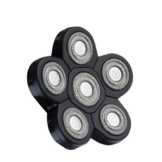 6 cabezas negras