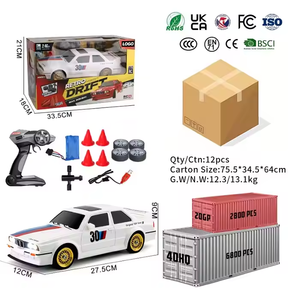 1:16比例复古遥控汽车4X4遥控漂移跑车，带4WD驱动系统ESP陀螺仪发光二极管灯快速30千米/小时速度RTR - Product Image 6