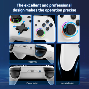 Wholesale Wireless Gamepad Turbo and Vibration Adjustment <strong>Function</strong> Joysticks Game <strong>Controllers</strong> for Nintend Switch Pro - Product Image 4