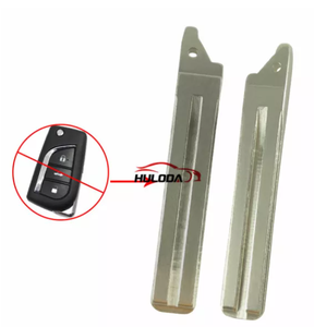 TOY40 <strong>Key</strong> Blade Used for Toyota Auris Corolla Verso Yaris Aygo Scion TC IM 2015 2016 3 Buttons Flip <strong>Key</strong> Protective Shell - Product Image 1