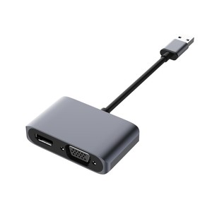 Colorii-adaptador UHV2 USB 3,0 a HDMI, Adaptador tipo C a HDMI/VGA, concentrador de vídeo 1080P para ordenador portátil y PC - Product Image 2