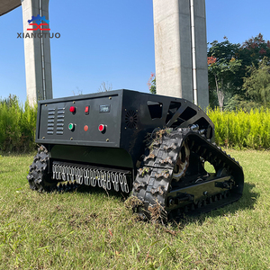 Hot bán công suất cao rasenroboter theo dõi Máy cắt cỏ Robot Thông Minh DIY Zero biến Robot Máy cắt cỏ điều khiển từ xa - Product Image 4