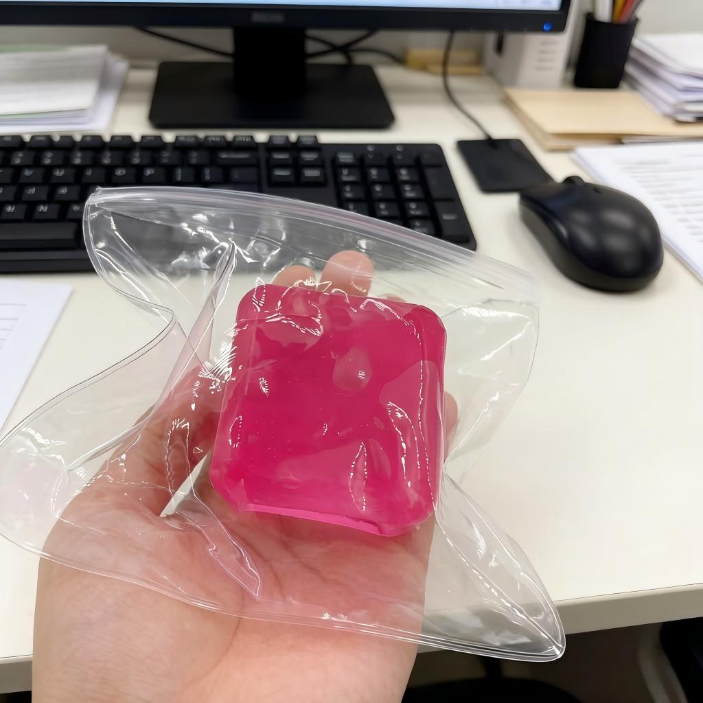 Pink cube