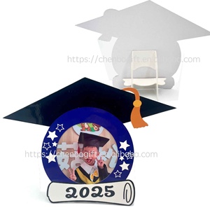 手工定制设计祝贺相框带图像打印毕业摄影相框 - Product Image 2