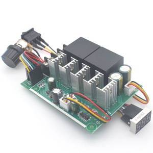 PWM hız kontrol motoru dijital ekran 0 ~ 100% ayarlanabilir sürücü modülü girişi MAX60A 12V 24V - Product Image 3