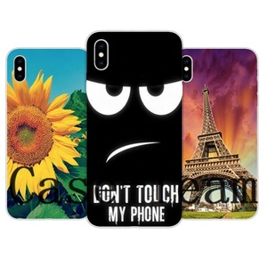מקרה טלפון נייד עבור <span class=keywords><strong>Apple</strong></span> iphone XS, משלוח קניות, קריקטורה פרח כיסוי עבור אפל iphone XS מקרה מקרי טלפון סלולרי