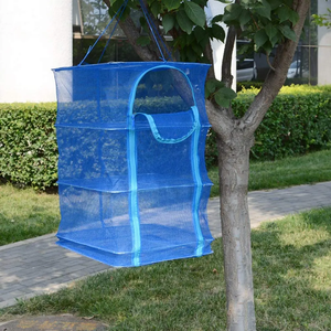 Mydays <strong>Tech</strong> Multi-sizes 4 Layers Durable Moistureproof Strong Foldable Hanging Fish Dry <strong>Net</strong> for Shrimp Fruit Vegetables Herb - Product Image 6