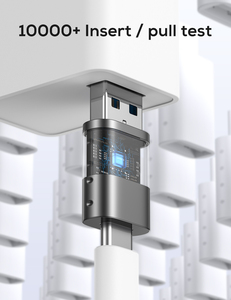 Yeni tasarım şarj 3A max veri aktarımı OTG USB dişi bir usb c şarj tipi c usb 3.0 adaptörü - Product Image 5
