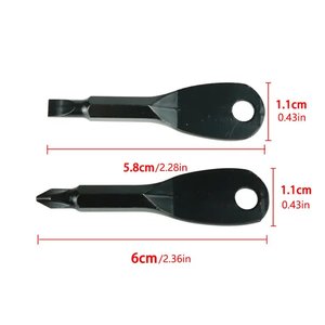 ชุดไขควงพกพาพวงกุญแจกลางแจ้ง EDC เครื่องมือไขควงกระเป๋าขนาดเล็ก - Product Image 2